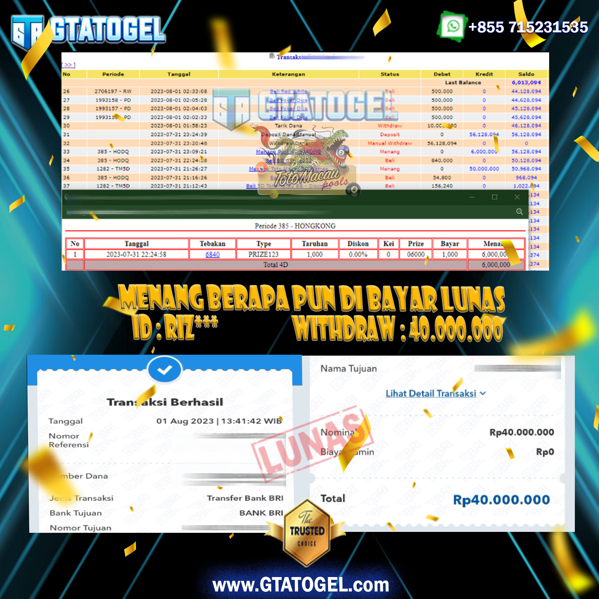 JP GTATOGEL TERPERCAYA