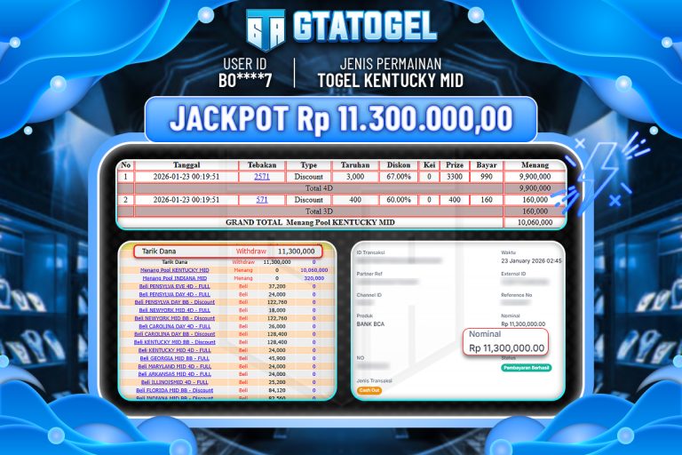 BUKTI KEMENANGAN TANGGAL 23 - 01 - 2026 BANNER VERSI 4 V2