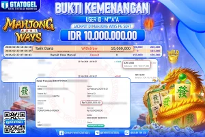 BUKTI KEMENANGAN GTATOGEL NEW ( TGL 22 - 02 - 2026 ) V1